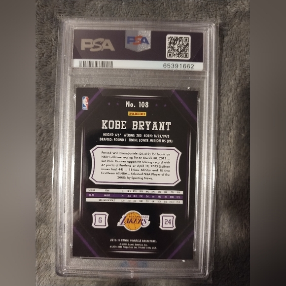Kobe Bryant NBA Card Mint Condition - Picture 2 of 3